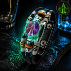 ☪️Glow-in-the-Dark Leather Zodiac Sign Bracelet For Men and Women (6.9/8.1 inches)♑️
