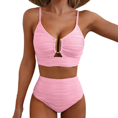 Women's Push Up High Waist Bikini