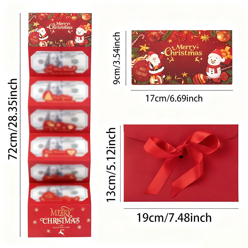 🎁🔥Early Christmas Sale ✉️Christmas Cash Gift Envelope🎅🎄