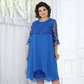 💗Sheer Breeze Layered Lace Dress