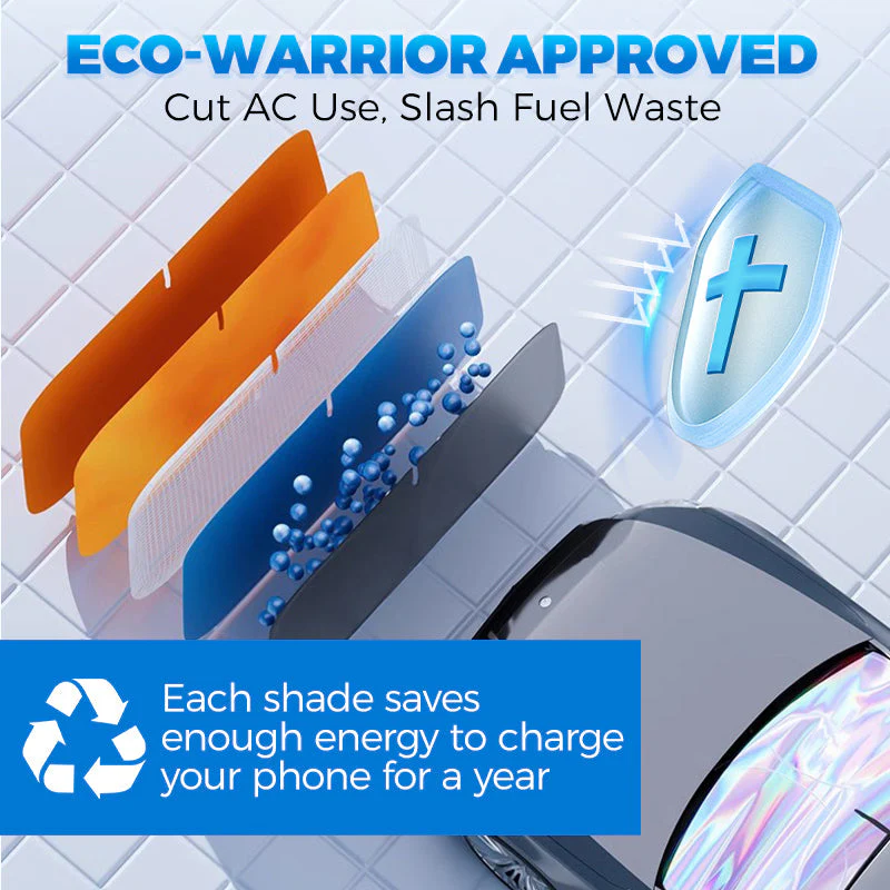 Foldable Car Windshield Sunshade