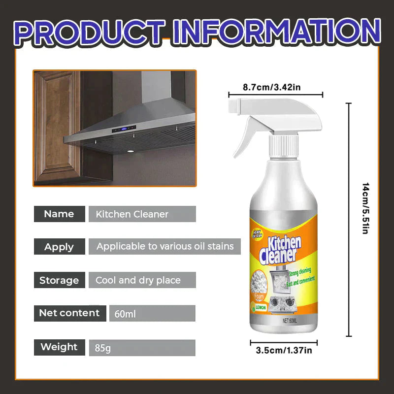 🔥2024 Kitchen Hot Sale 🔥Kitchen Foam Cleaner