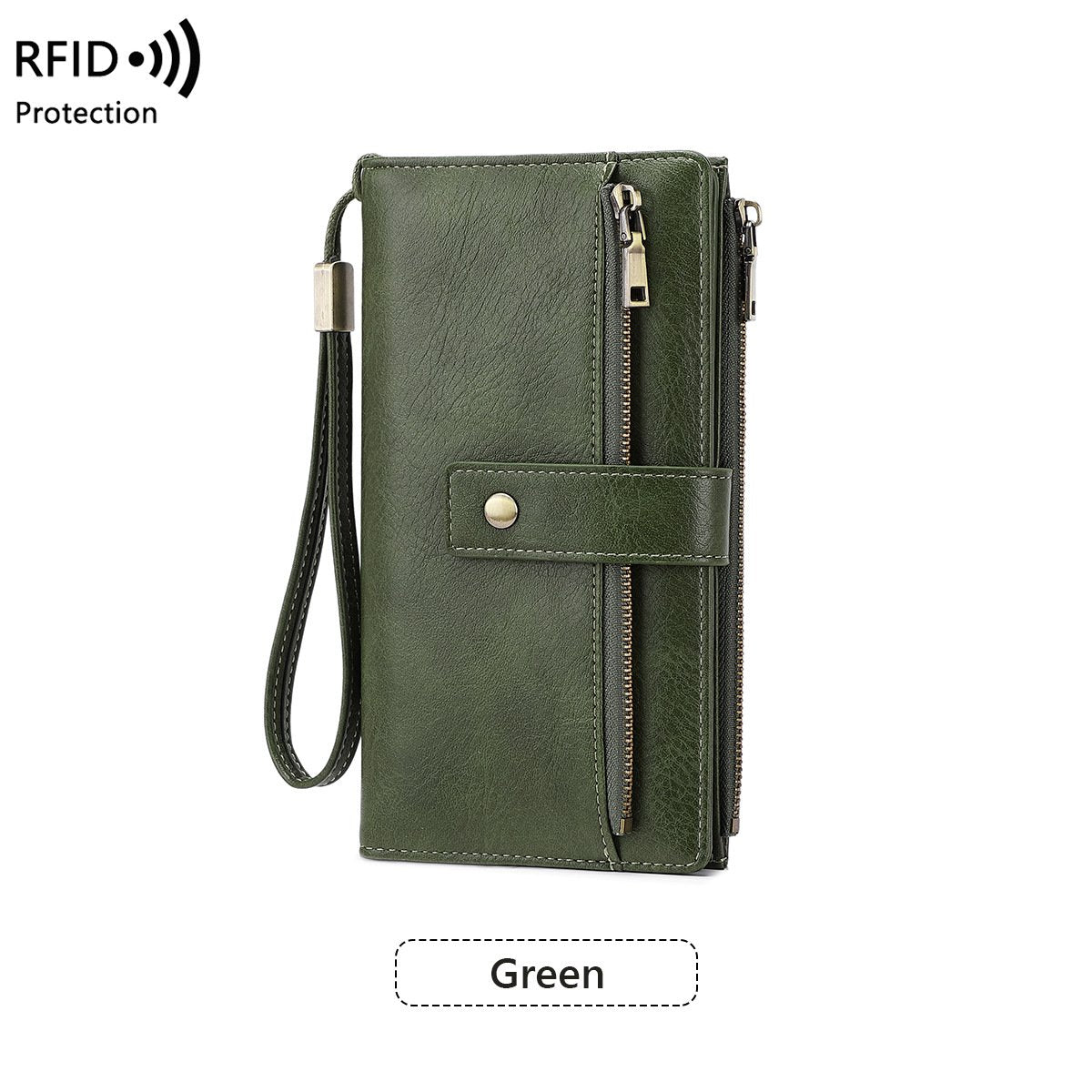 Women's RFID Blocking Leather Wallet