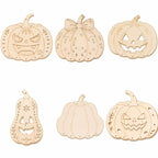 ⏰ Halloween Wooden Pumpkin Craft Kit | DIY Wind Chime 🎃