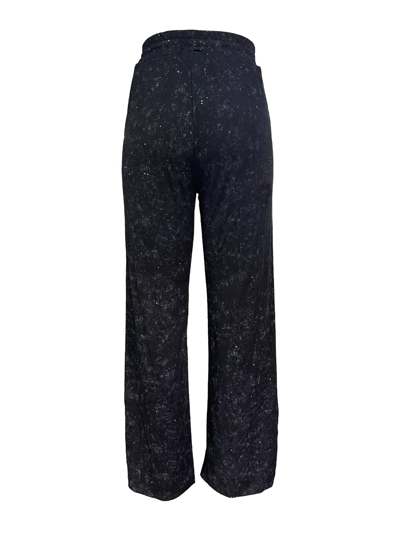 👖✨Women's Sequin Sparkle Wide Leg Pants with Elastic Waistband✨