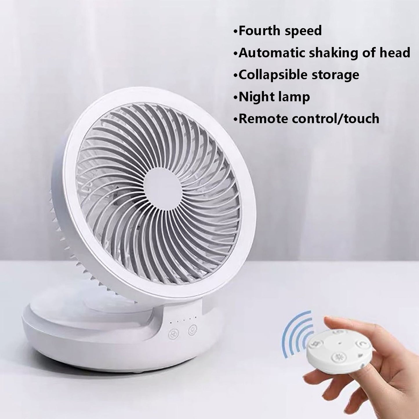 🎁Hot Sale 49% OFF⏳Household Dual-use Suspension Adjustable Fan