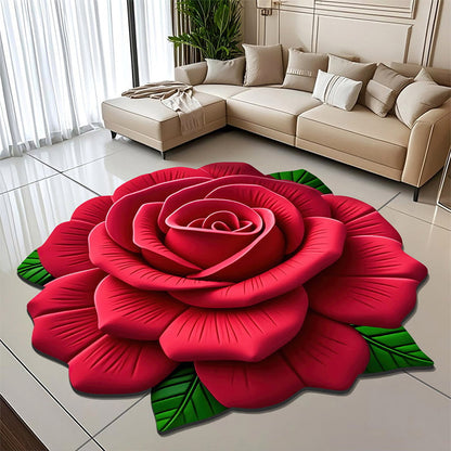 🌺Limited Time Half Price - Floral Plush and Diatomaceous Earth Floor Mats