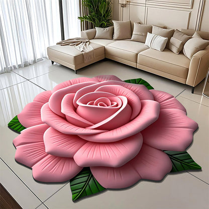 🌺Limited Time Half Price - Floral Plush and Diatomaceous Earth Floor Mats