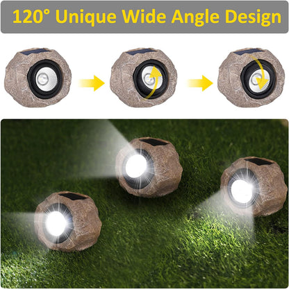 ✨Solar Powered LED Rock Lamp