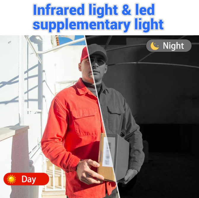 🔥Wireless Video doorbell with Monitor & Camera