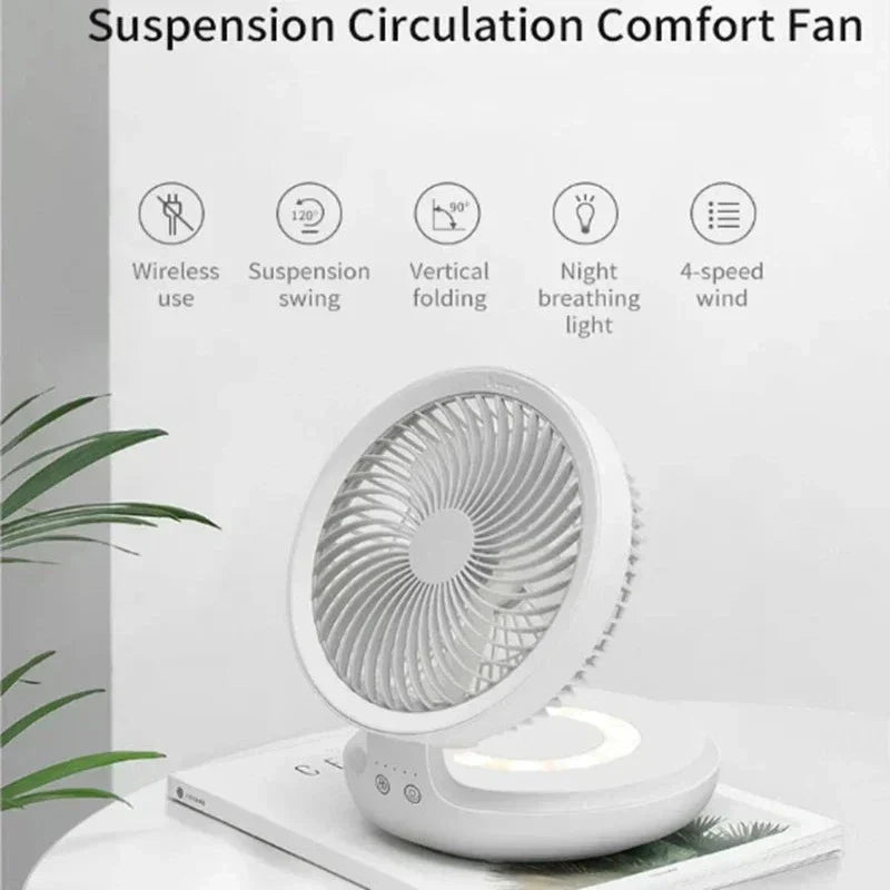 🎁Hot Sale 49% OFF⏳Household Dual-use Suspension Adjustable Fan