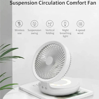 🎁Hot Sale 49% OFF⏳Household Dual-use Suspension Adjustable Fan