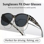 👓UV400 Sunglasses – Fit over prescription glasses, stylish & comfy. Polarized, glare‑free. Perfect for driving & sunny days! 🛡️✨