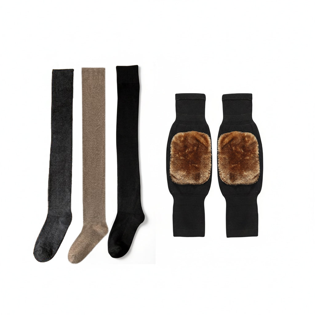 💞50K+ SOLD!🧦🤝✨ Classic Elegance, Effortless Wear | Soft & Stretchy Thigh High Socks❤️🔥🧦