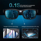 🕶️Smart Photochromic Polarized Sunglasses