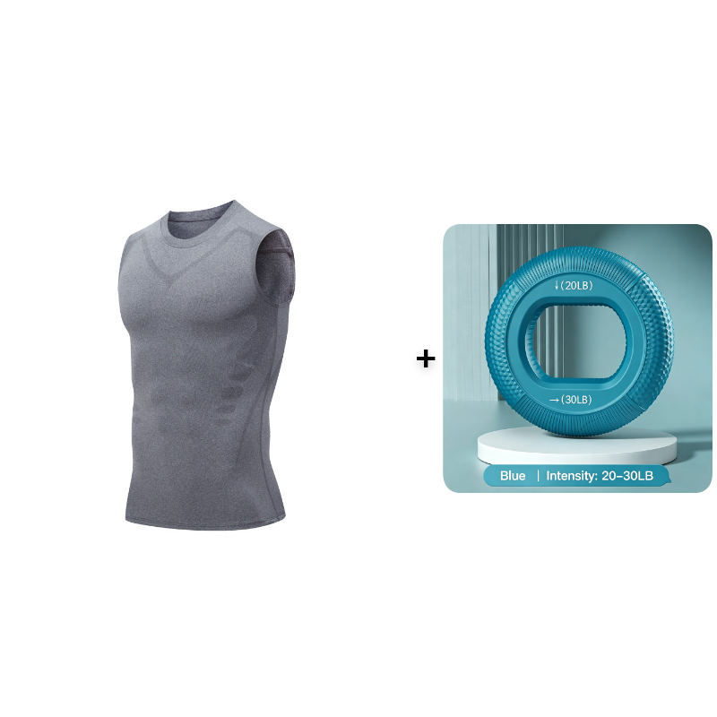 Ionic Shaping Vest – Cooling compression, smooths belly & love handles. Invisible under shirts. Feel confident again! 💪✨