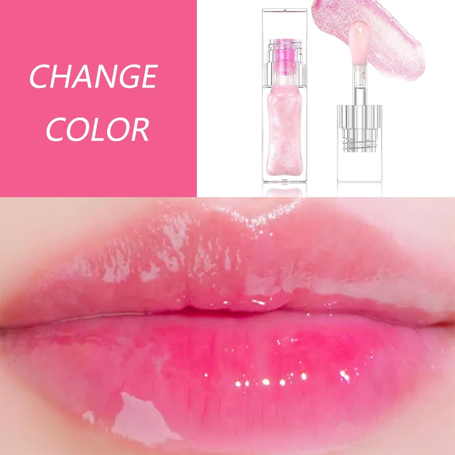 Last 2,000 in stock 💄Viral Color-changing Lip Oil 💕Cruelty Free & Toxin-Free Fragrances & SLS Free & Vegan Friendly