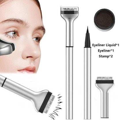 🔥2-in-1 Eyeliner & Lower Eyelash Stamp Set