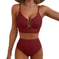 Women's Push Up High Waist Bikini