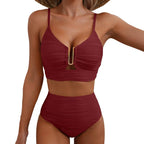 Women's Push Up High Waist Bikini