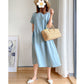 🔥HOT SALE🔥 Japanese Style Linen Cotton Dress(50%OFF)