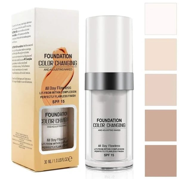 🎁 Buy 1 Get 1 Free🎉Colour Changing Mature Skin Foundation