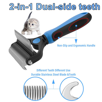 Professional Deshedding Tool For Dogs And Cats