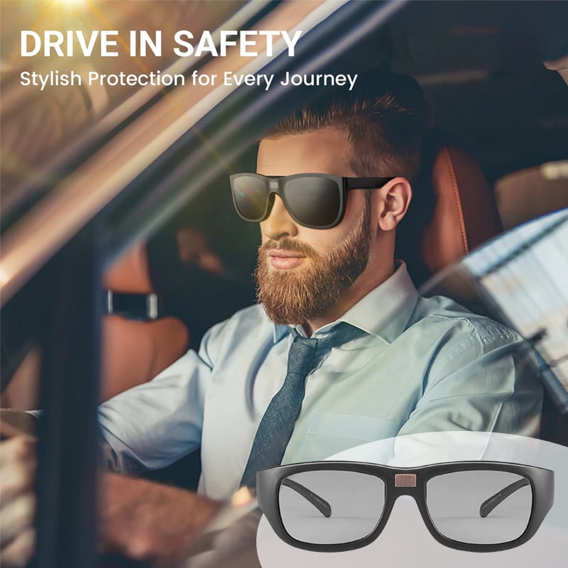 🕶️Smart Photochromic Polarized Sunglasses