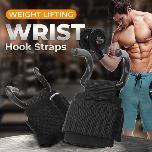 🔥Heavy Duty Weight Lifting Wrist Hook Straps