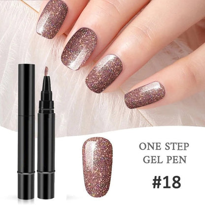 🎨One Step Nail Gel Pen💅
