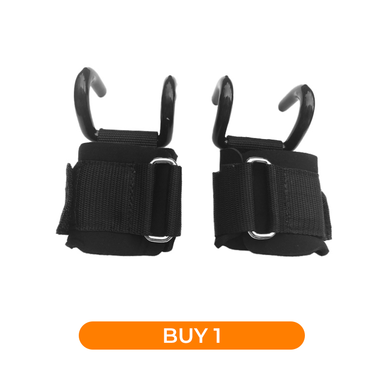 🔥Heavy Duty Weight Lifting Wrist Hook Straps