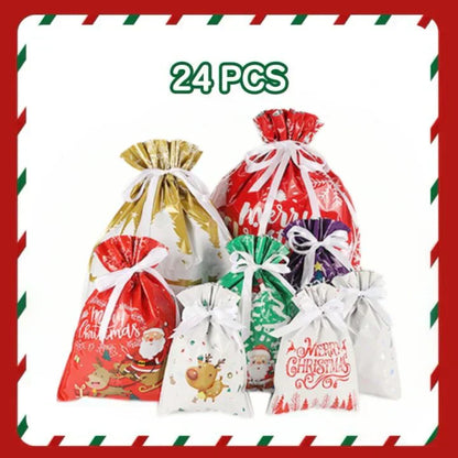 🎅🎄The World’s Best Christmas Gift Bag With Drawstring🎁