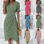 🌷Women's Floral V-neck Printed Dress