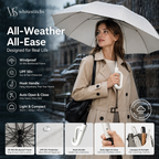 ⏳LIMITED-TIME 50% OFF! ⏰☔Automatic Folding Umbrella – Windproof, Waterproof & Compact
