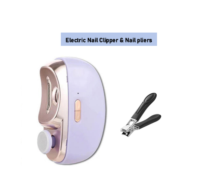 🔥3 in 1 Automatic Electric Nail Clipper with Polishing【Safe and convenient】