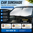 💕SunShade Foldable Heat Protector™– UK Ready! 🇬🇧