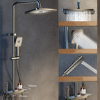 Intelligentes Duschset mit konstanter Temperatur unter Druck