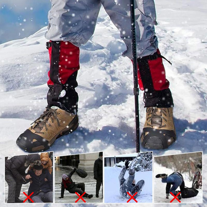 Winter Gift! Ice Grips Anti-Slip Spikes Footwear