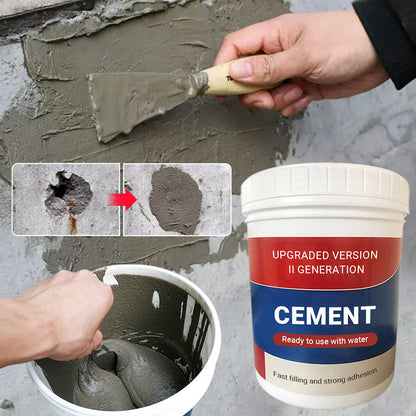 Anti-cracking and High-temperature Resistant Cement for Wall Repair