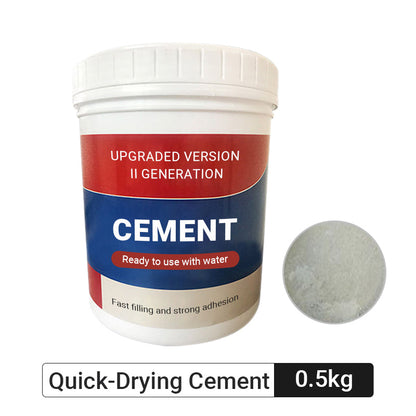 Anti-cracking and High-temperature Resistant Cement for Wall Repair