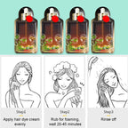 🌈BUY 2 FREE 1🔥Plant Extract Non-damage Hair Dye Cream
