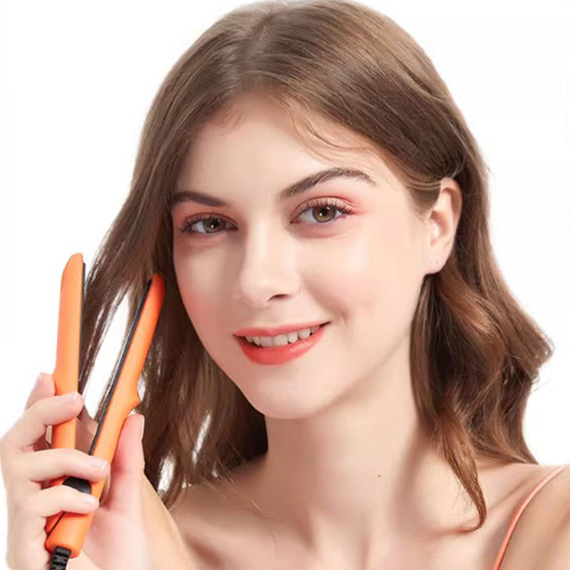 🔥 Hot Sale-50%🔥 2-in-1 Mini Curling Wand & Flat Iron Hair Straightener