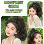🎁Hot Sale 50% OFF⏳Realistic Curly Wig High Ponytail||A must-have for fashionable women