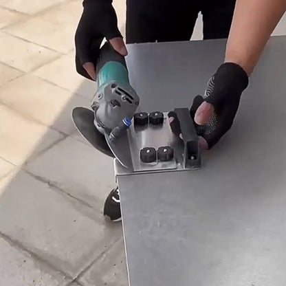 🧰Angle Grinder Stand for Tile 45° Chamfer Cutting