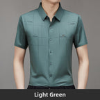 Men's Summer Cool Stretchy Business Shirt