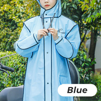 💥Family Essentials💥Reusable Hooded Raincoat with Mask for Adults