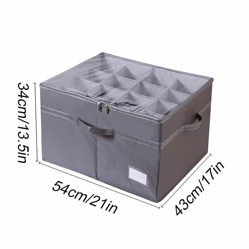 ⏳Time-Limited Special⏰Shoe Organizer with Adjustable Dividers & Clear Cover – Extra-Large Capacity, Durable Fabric & Easy Installation 🔍✨