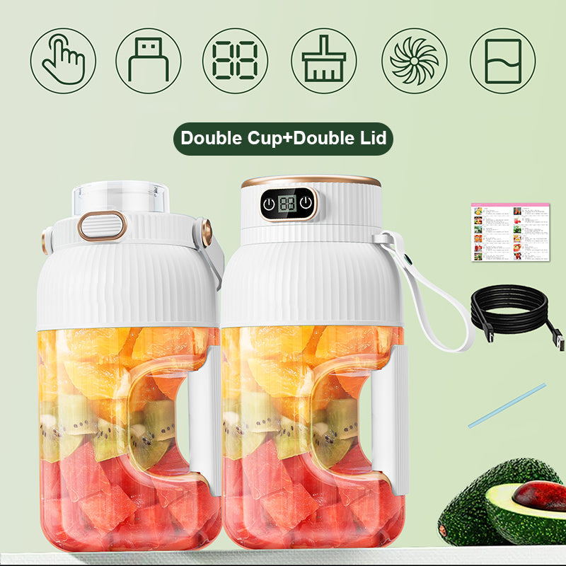 🔥Summer Hot Sale ❄️Multifunctional Portable Juicer Cup With Digital Display