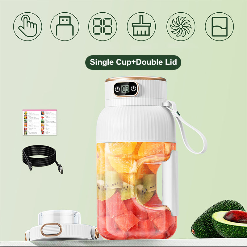 🔥Summer Hot Sale ❄️Multifunctional Portable Juicer Cup With Digital Display