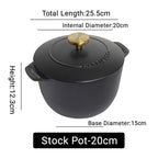 Multi-functional Nonstick Stock Pot with Steamer